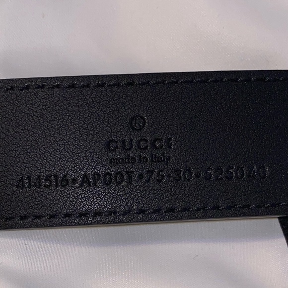 “AUTHENTIC” Gucci Leather belt with Double G buckle - Picture 4 of 8